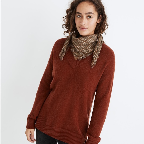 Madewell v-neck sweater- size M - Picture 2 of 10